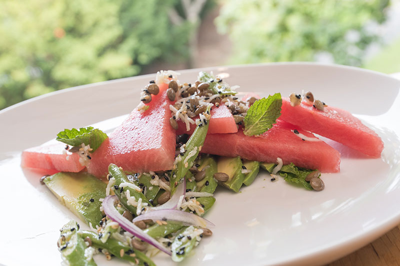 Burmese Watermelon Salad UMass web