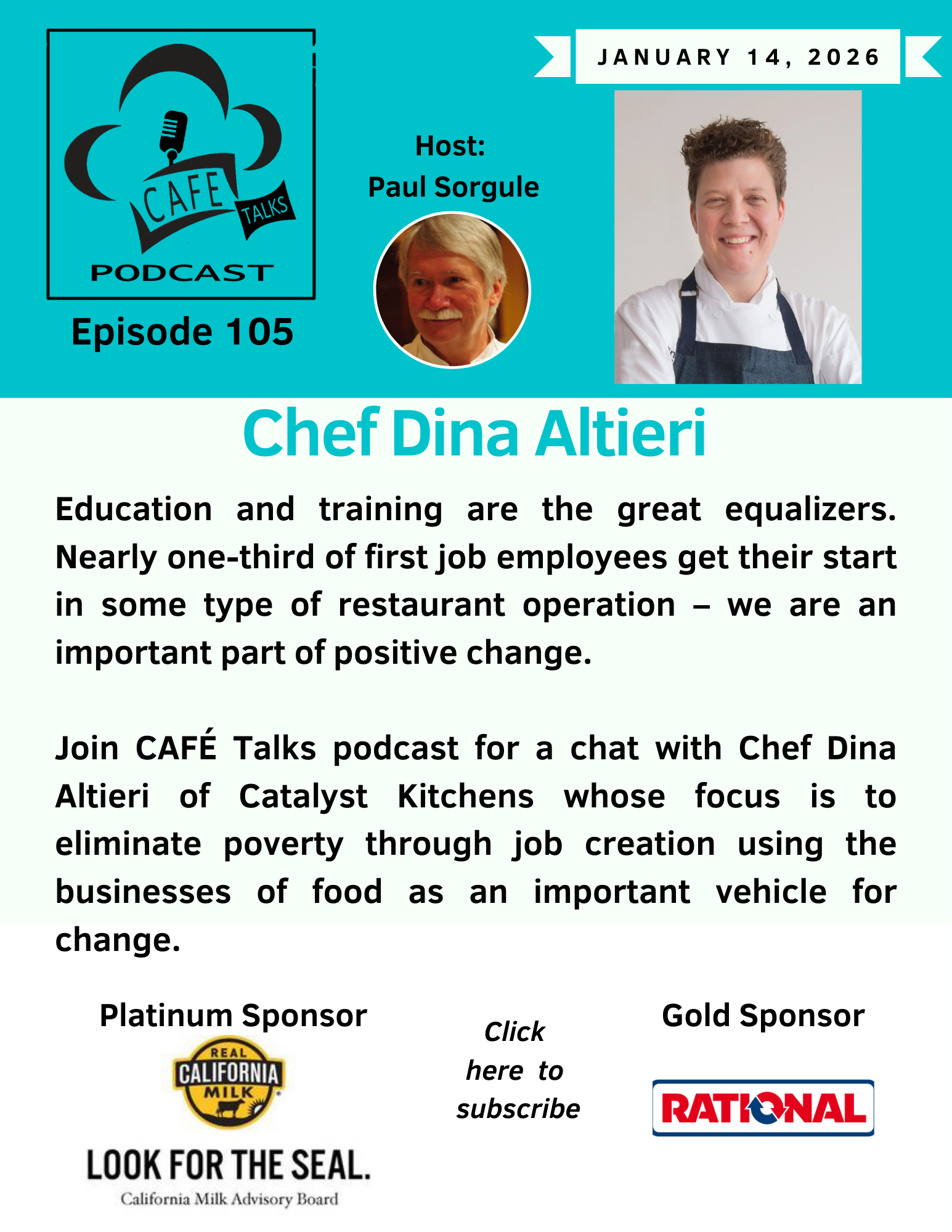 CAFE Talks Podcast 104 Teaser