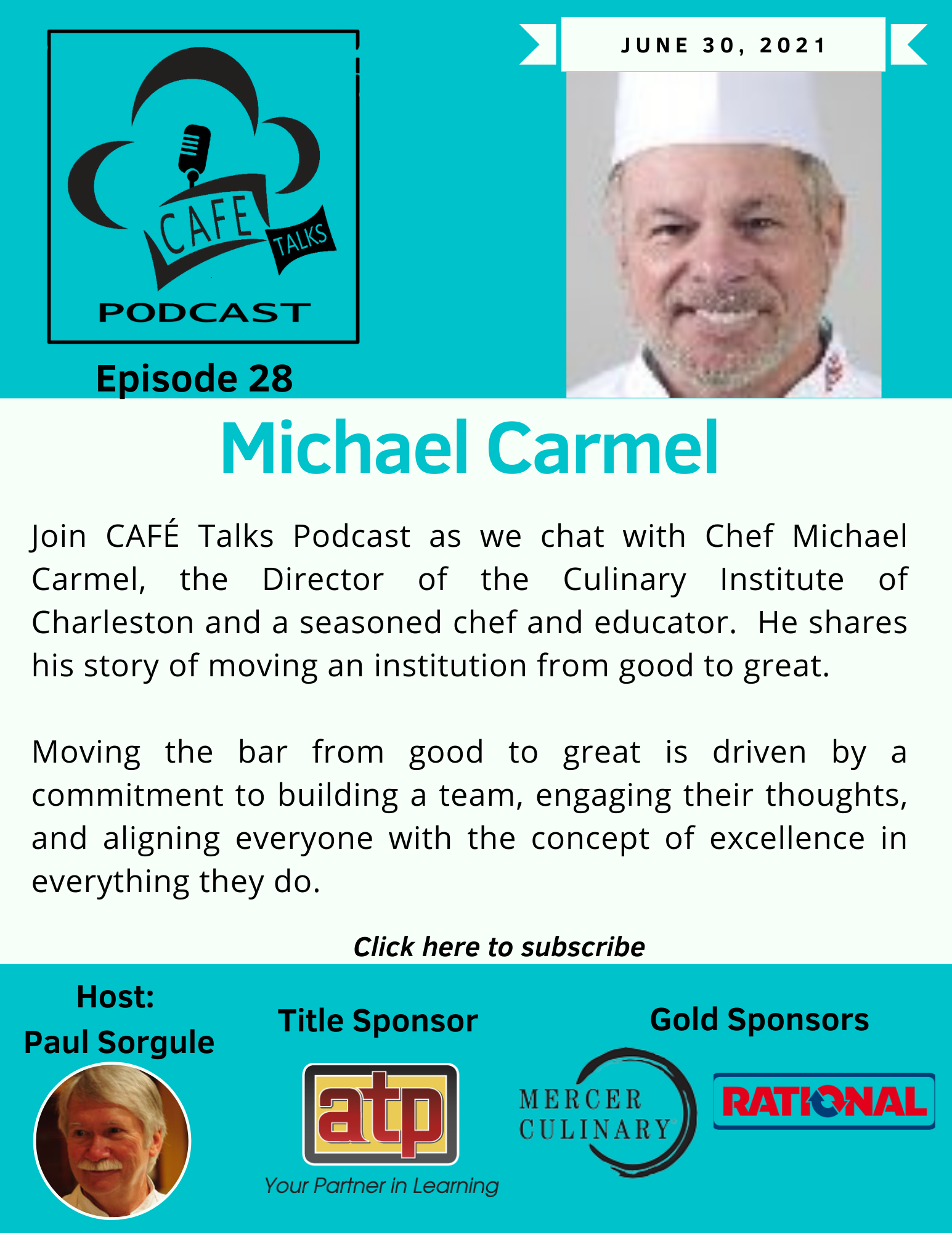 CAFE Talks Podcast 28 Michael Carmel