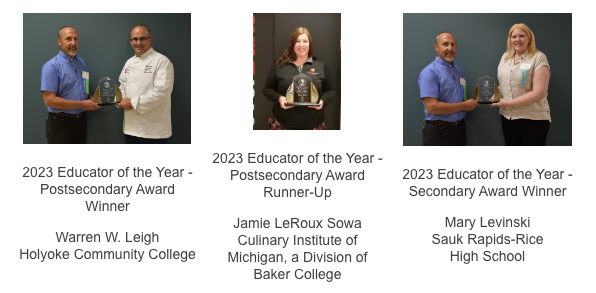 Educator of the Year Award Winners