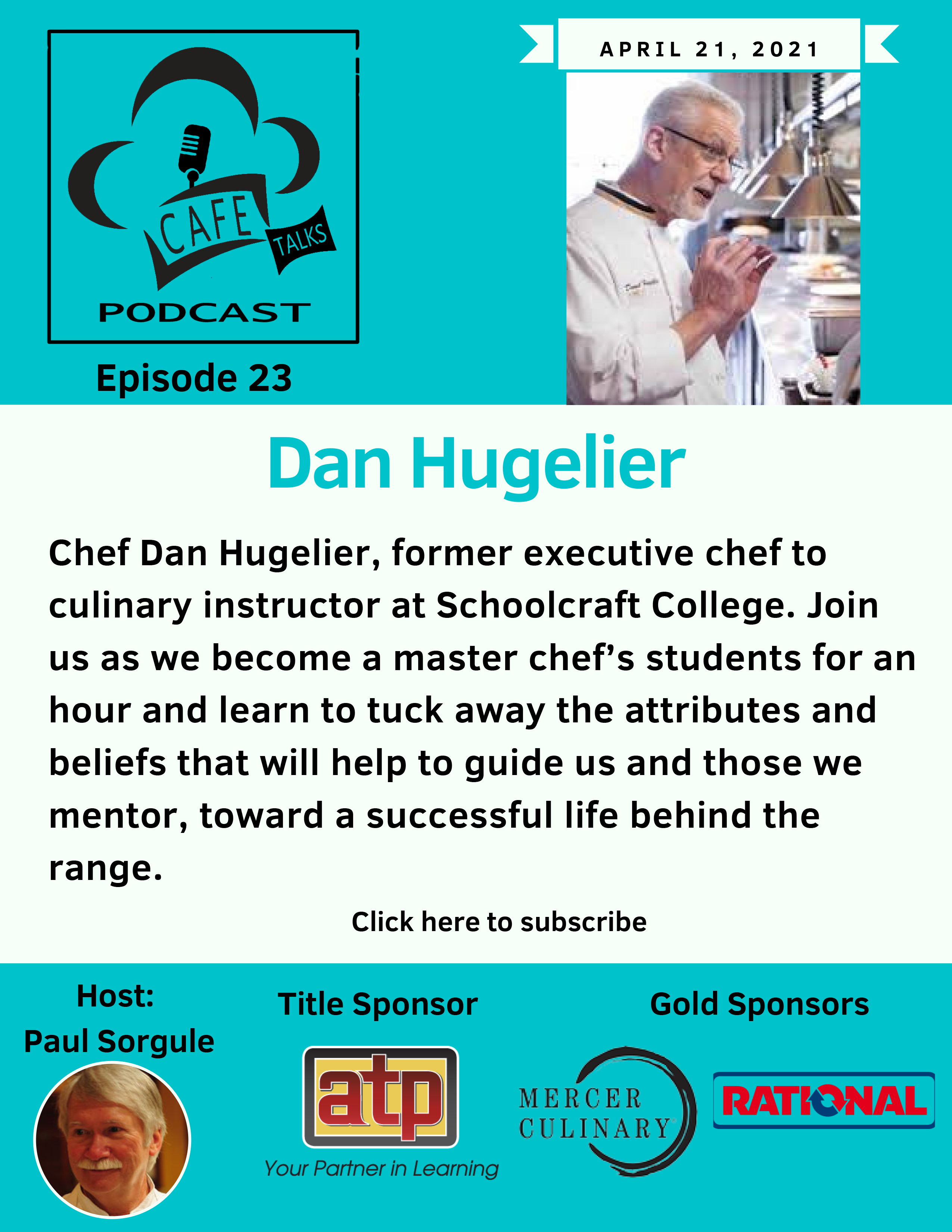 CAFE Talks Podcast 23 Dan Hugelier