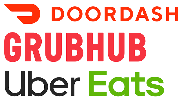 food delivery logos